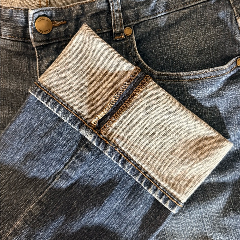 Women’s Chaps Ralph Lauren Selvedge Blue Denim 1% Elastane